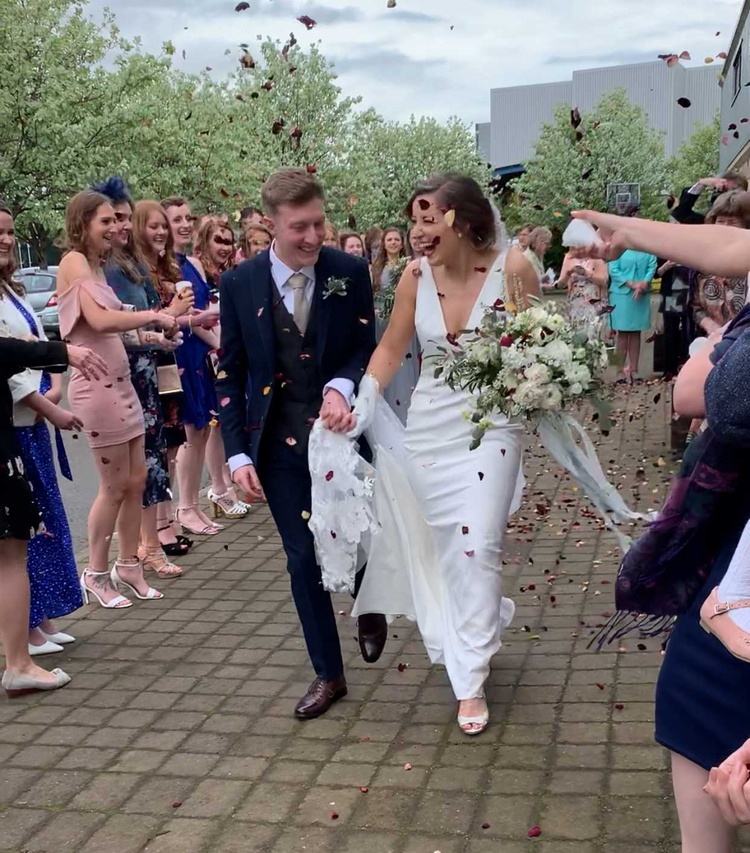 Bryher Charlotte Hamm (the baby in the box) got married!
